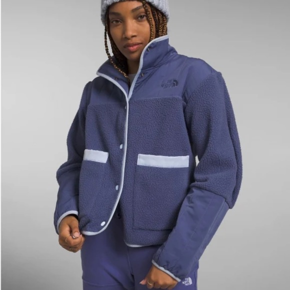 The North Face Womens Cragmont Colorblocked Lapis Blue Combo 2x NWT - Picture 1 of 9